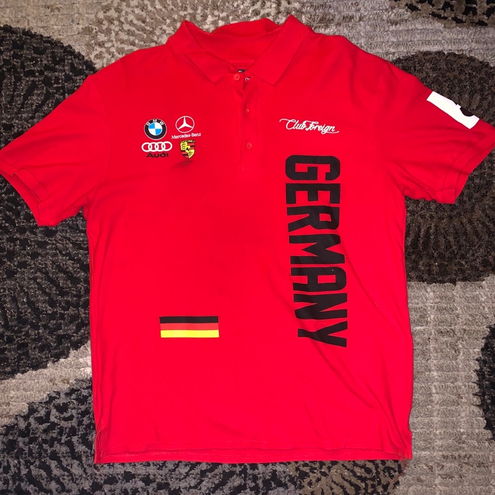 Club Foreign Germany Tee Size Large